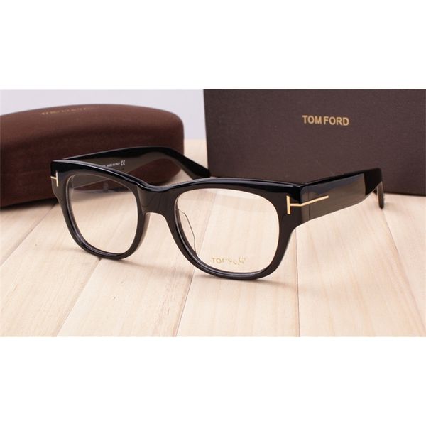 

fashion large 5040 full plate myopia frame flat glasses, White;black