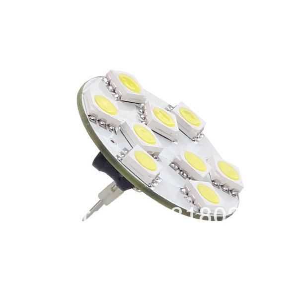 

bulbs round 9led g4 board lamp smd white warm wide voltage ac/dc10-30v back pin 180-198lm