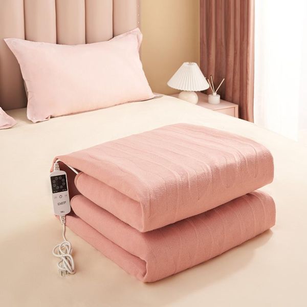 

blankets thicken electric blanket queen size thermostat safety heated body warmer winter rmte deken warming products 50