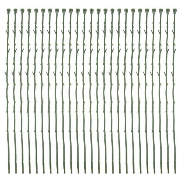 

50pcs artificial floral stems diy bouquet flower stem other home decor