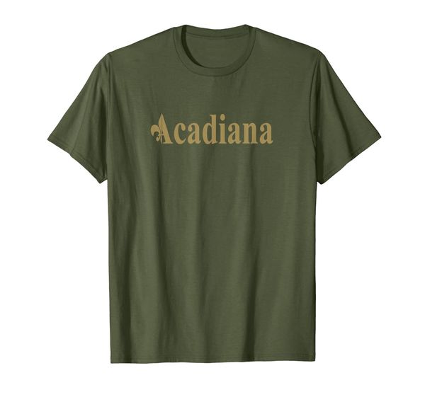 

cajun acadiana louisiana pride gold fleur t-shirt, White;black