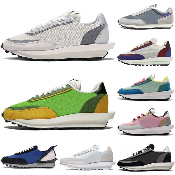

ing original running shoes men women ldv varsity black white pine green hyper grape pink undercover blue jay nylon outdoor sports sneakers