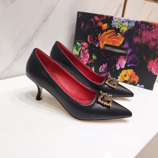 

2021 good quality fashion women luxurys designers shoes designer sandals womens luxury high heels sandal dress shoess with box size 35-41 -h, Black