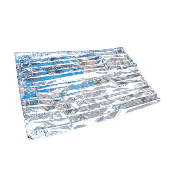 

outdoor pads 210*130cm emergency blanket survival rescue insulation curtain life-saving military with 2 colors for camping hiking