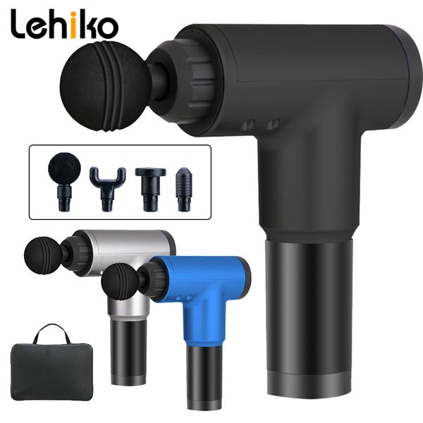 

high power muscle massage gun high speed vibration massager theragun after fitness decompose lactic acid relief pain relax body