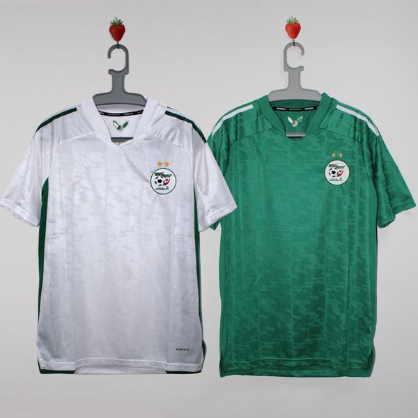 

algerie soccer jersey 2021 home away mahrez bounedjah feghouli bennacer atal 21 22 algeria maillot de foot, Black;yellow