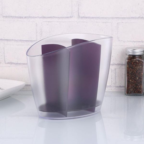 

chopsticks storage box holder containers detachable plastic for kitchen (white) & organization