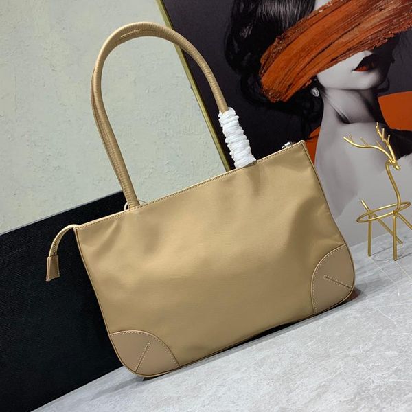 

evening bags women underarm bag medieval leather nylon canvas stitching shoulder messenger all-match fashionable handbag
