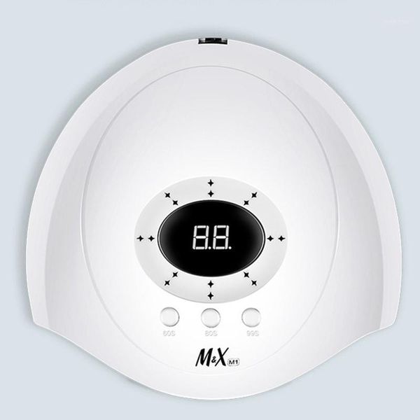 

nail light uv gel led manicure lamp dryer polishing curing sensor lcd sn and timer1, Silver