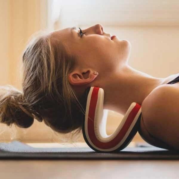 

pillow 2021 neck stretcher cervical traction house tube devices orthopedic relief