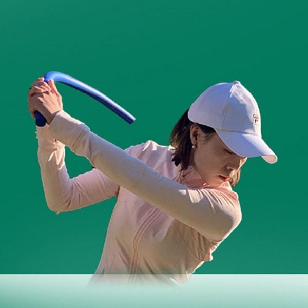 

golf training aids outdoor trainer swing soft stick multi-functional power aid tool