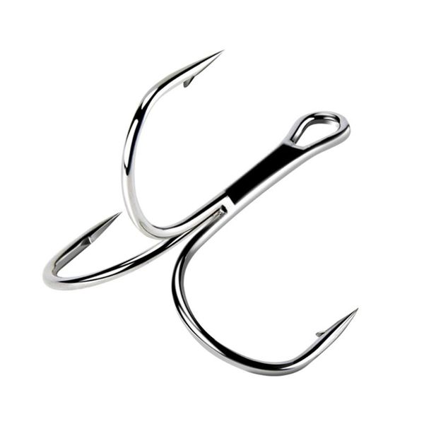 

fishing hooks high carbon steel treble super sharp tackle