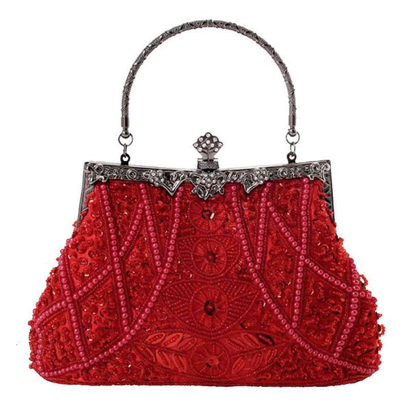 

ms. caiyue hand-held pearl embroidered evening dress bag wedding bride bridesmaid cheongsam hand b105