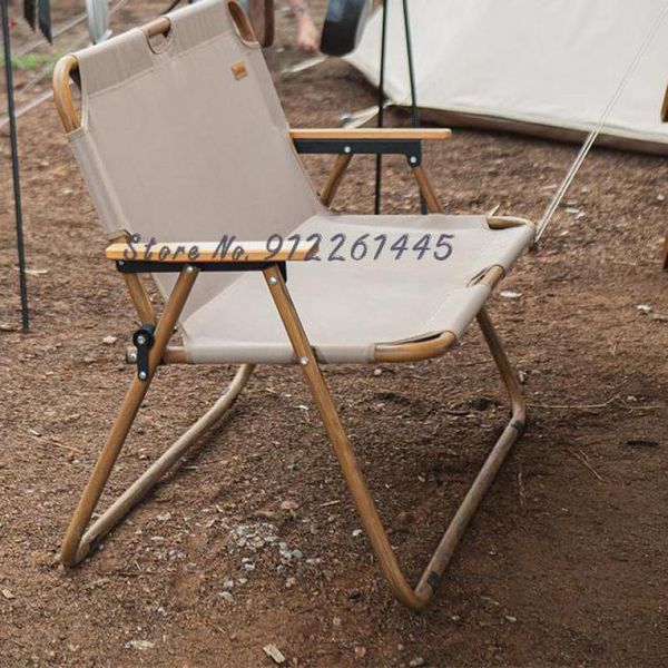 

camp furniture outdoor portable folding double chair camping stool aluminum alloy fishing