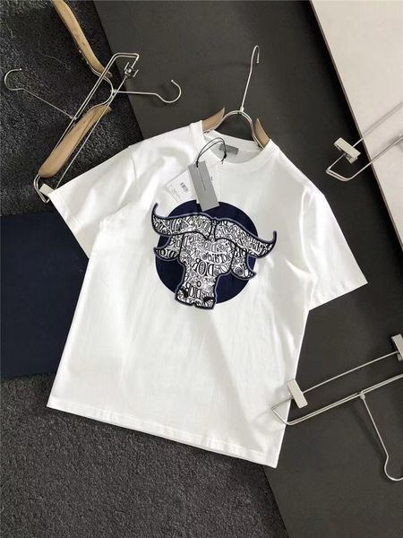 

pullover new 2021 spring casual cartoon animation short sleeve youth fashion collar men's t-shirt, White;black