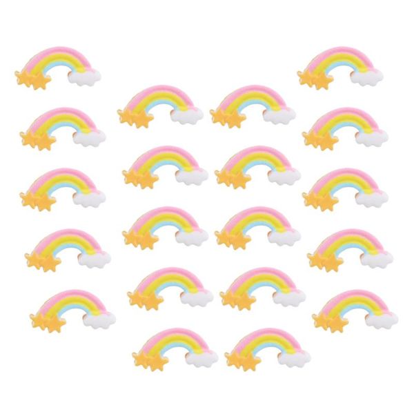 

craft tools 50pcs cartoon shape kids diy accessories brooch hair rope (number 1)