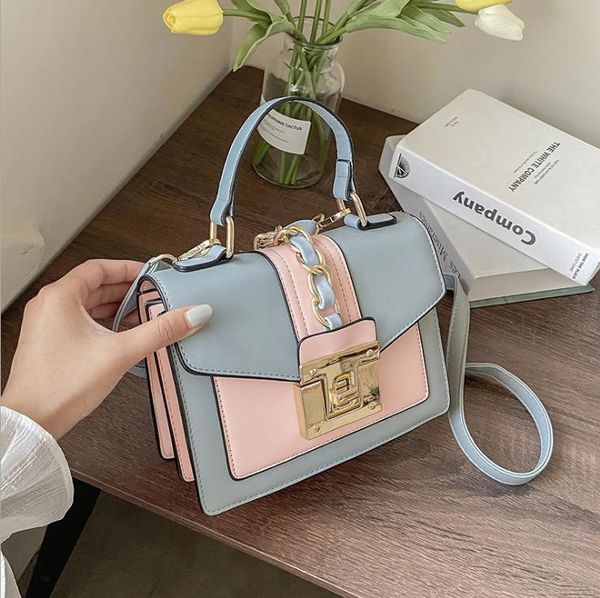 

women's bags 2021 spring/summer fashion handbags western style one-shoulder messenger small square bag