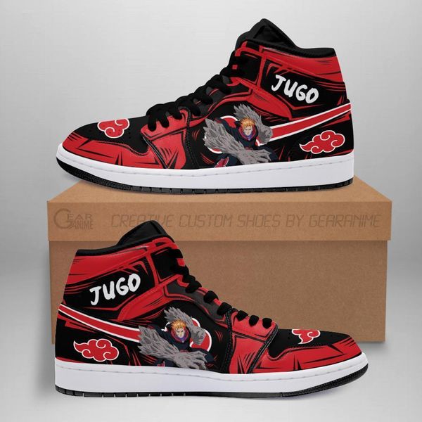 

akatsuki jugo anime sneakers fan gift