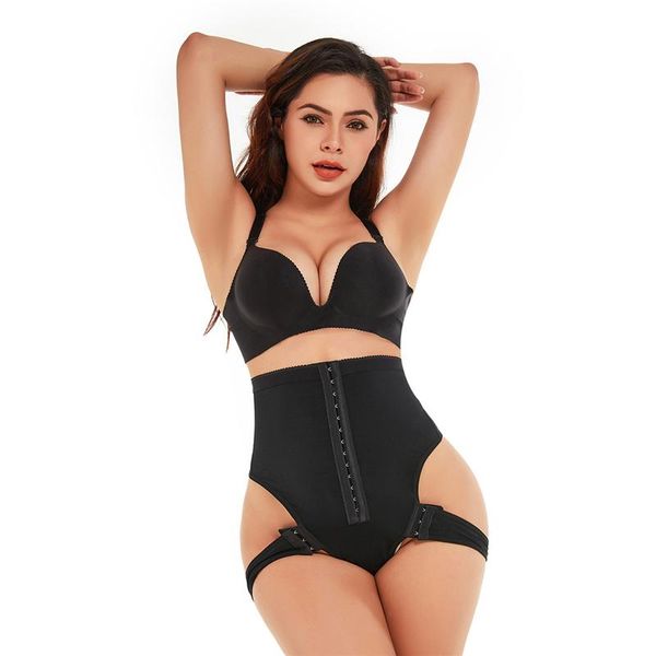 

women's shapers yagimi body shaper waist trainer corset shapewear plus size bulifter tummy control panties booty lift pulling underwear, Black;white
