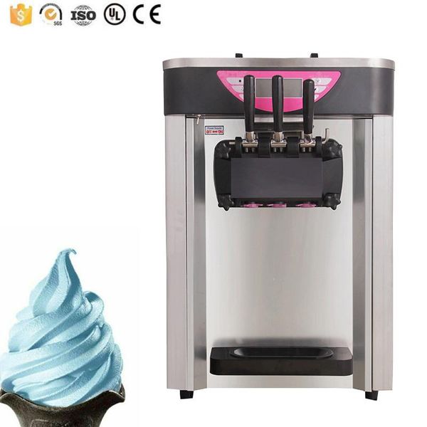 

ice cream making machine 21l/h soft commercial small home cold drink shop equipment