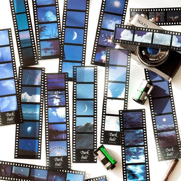 

gift wrap 15pcs/pack vintage film series material stickers journal stationery scrapbooking arts sticker diary decor diy accessories