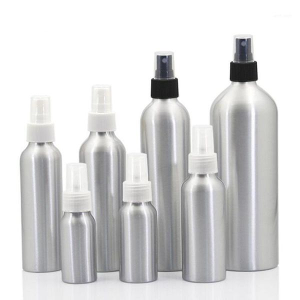 

wholesale 100pcs/lot 250ml aluminium bottle pump sprayer spray head mist