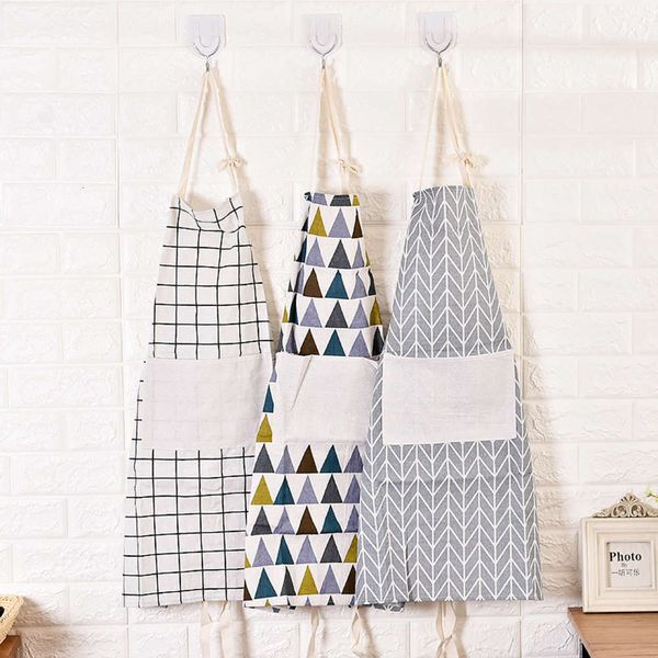 

wind cloth art apron oil proof cleaning kitchen home bakery skirt