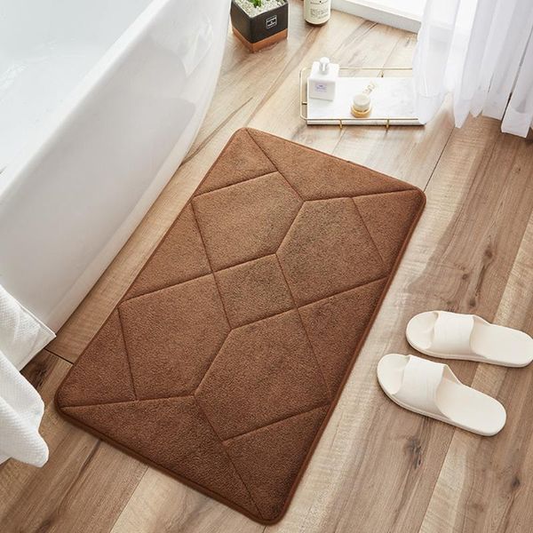 

bath mats kitchen area rug home decor machine washable memory foam shower modern extra absorbent floor soft non slip toilet mat