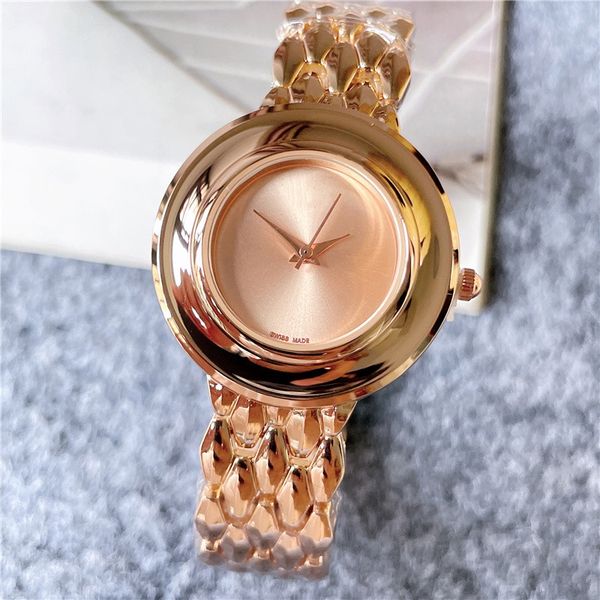 

2021 new three stitches luxury womens watches 31mm size quartz watch brand designer clock steel belt women fashion accessories style, Slivery;brown