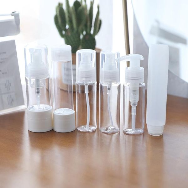 

piece travel set cosmetics bottling wash storage bottles & jars