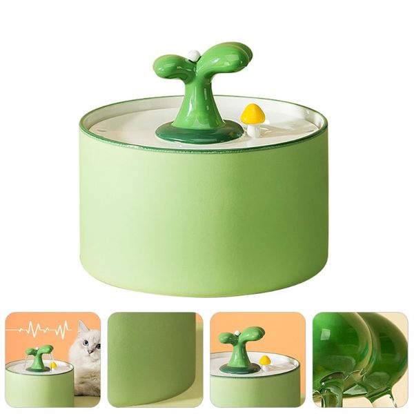 

cat bowls & feeders drinking fountain ceramic water automatic for pet