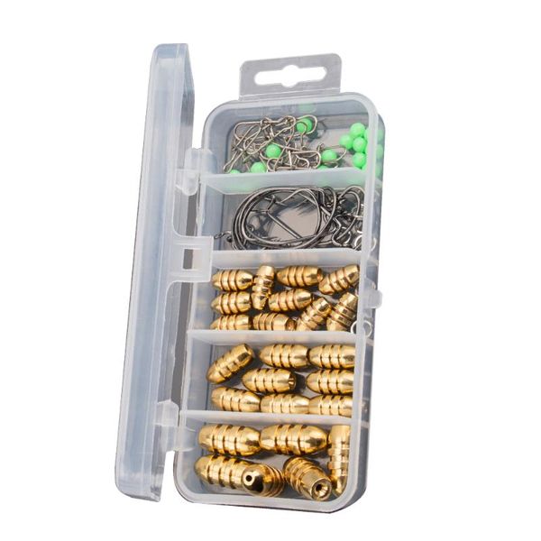 

fishing tackle boxes copper weights sinkers plastic accessories box