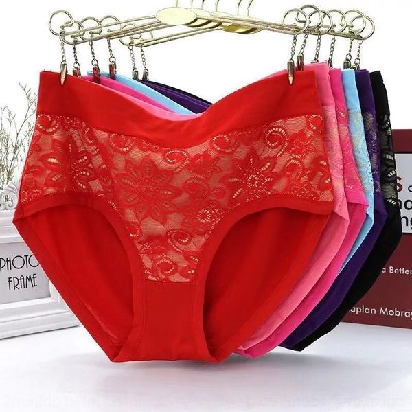 

iujp fattened milk silk lace middle waist briefs fattened milk silk women's lace middle waist underwear underwearbriefs women's, Red;black