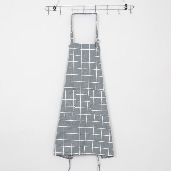 

aprons household kitchen apron pure cotton fashion work clothes for men and women sleeveless cooking lors889