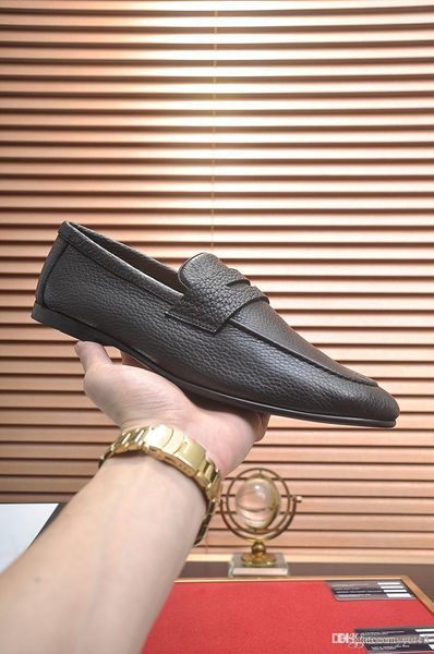 

a1 handmade mens wedding oxford shoes black khaki genuine leather brogue men's luxury dress shoes slip on business formal shoes for men