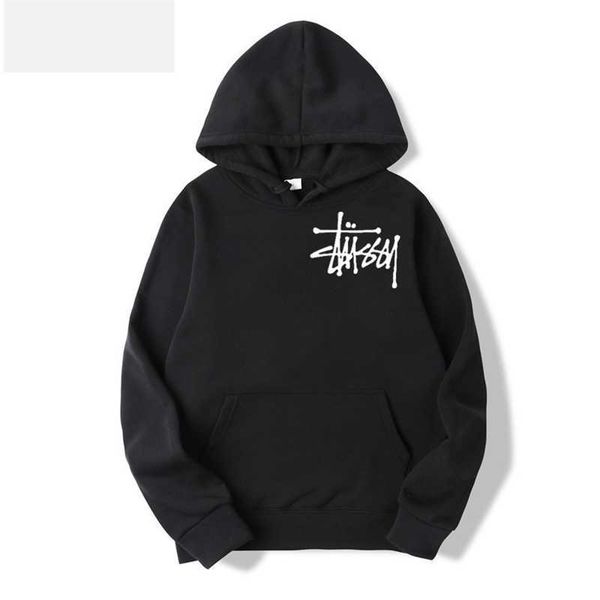 

hoodiesPullover solid color sweater fashion casual autumn winter clothes new men' and women' hooded top