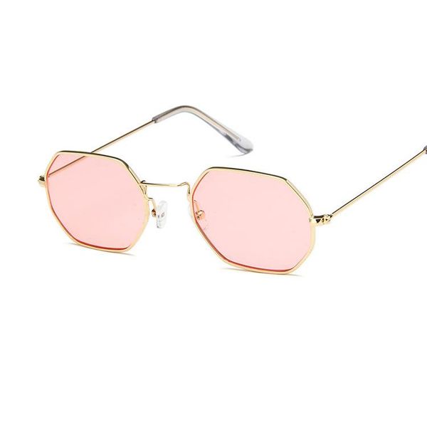 

sunglasses wish 2021 square women retro fashion rose gold sun glasses female brand transparent ladies, White;black