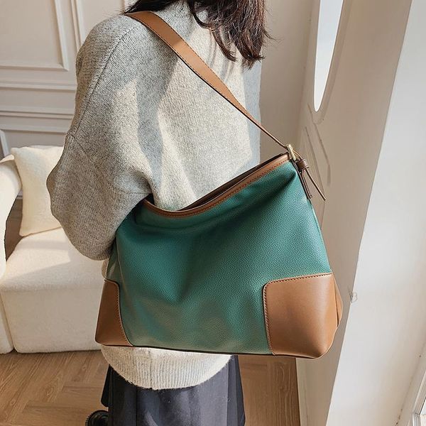 

evening bags ceavni designer women's tote 2021 winter lady shoulder bag leather handbags large capacity shopper