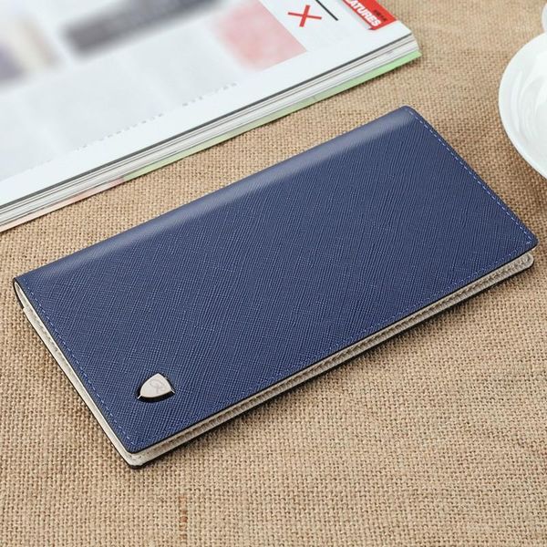 

men clutch bag men's wallet thin slim leather long male wallets zipper coin purse id billetera hombre 20211, Red;black