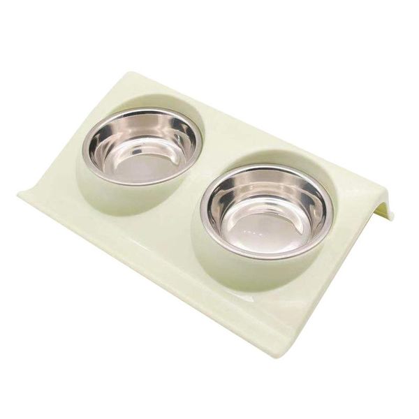 

stainless steel pet bowls non slip dog cat feeding z shape tools s55 & feeders