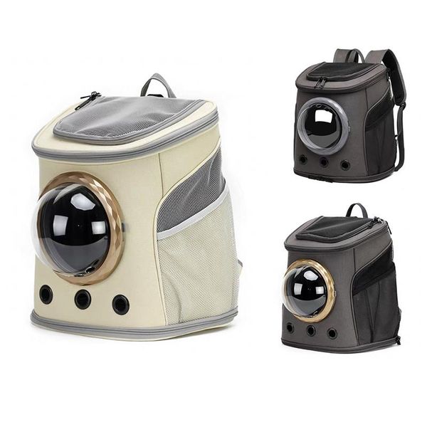 

cat carriers,crates & houses carrying bag transparent mesh breathable backpack for cats and dogs a pet sac de transport chat