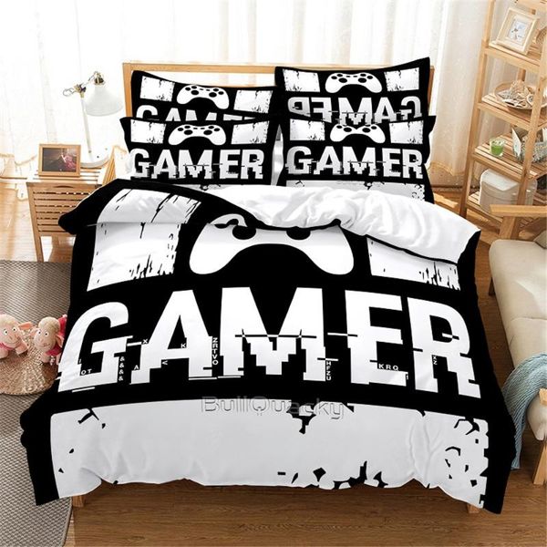 

bedding sets play gamer set  duvet cover bed cotton bedroom