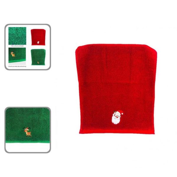 

towel bath lightweight soft cute tender anti-fade anti-shedding xmas