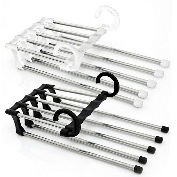 

laundry bags smart clothes hanger space saving stainless steel 34x19x13cm pants tie