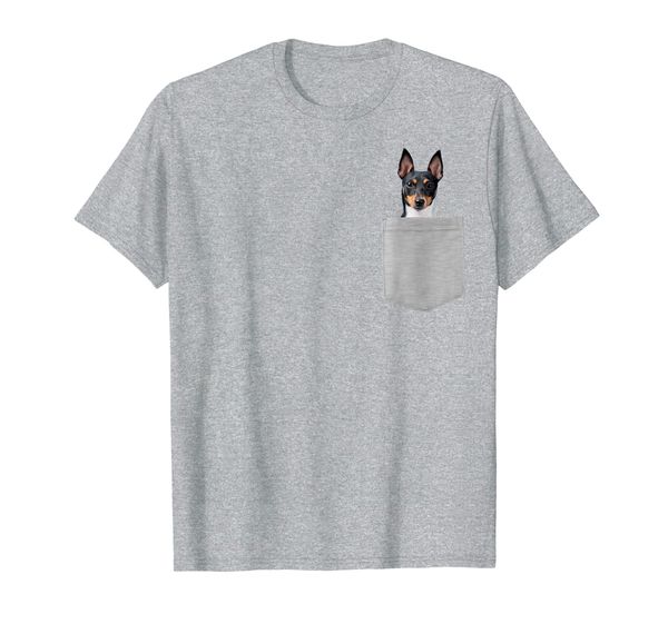 

dog in your pocket toy fox terrier t shirt shirt, White;black
