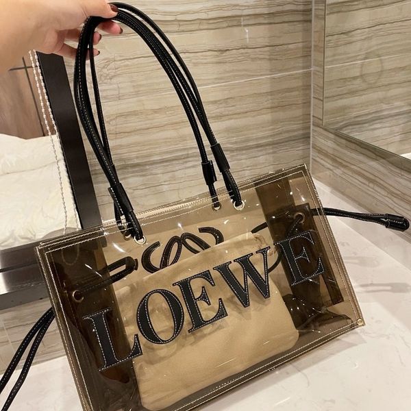 

wholesale fashion net red bag jelly women's 2021 spring and summer high capacity ins bag luxuryss designerss yw