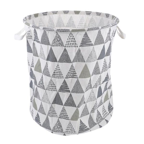 

storage baskets home large capacity buckets folding clothes containers linen holder