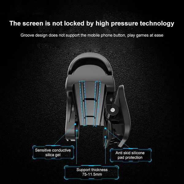 

game controllers & joysticks shooter gamepad for pubg fire shooting aim key l1r1 controller phone mobile gaming trigger button handle