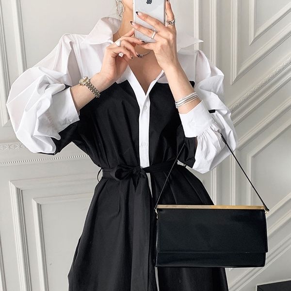 

casual dresses women's dresses of summer and spring lace, white dress, long sleeve, line a, q2pf, Black;gray