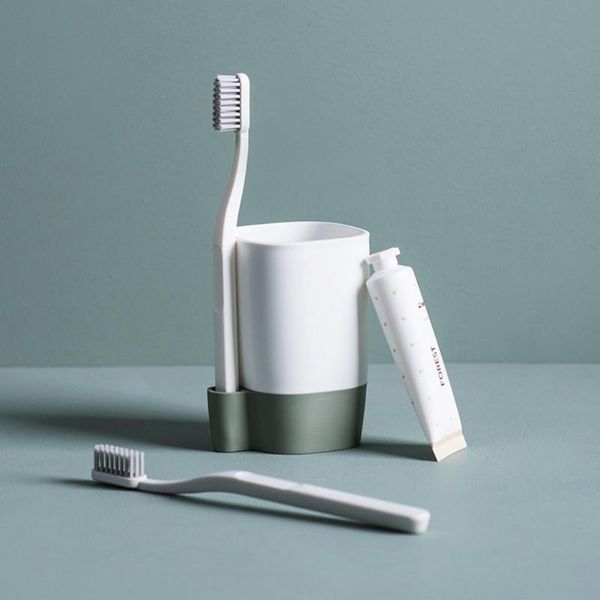 

bathroom storage & organization cup holder home pp elastic travel durable organized el decorative draining rack toilet toothbrush drying